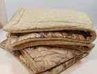 Croscill Gold With Purple Iris Floral Shams Standard 27x21