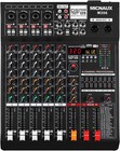 Audio Mixer 6 Channel Professional Sound Console Music Mixer With 320 Dsp Eff   