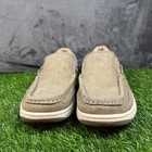 Margaritaville Cayman Boat Shoes Loafers Slip On Casual Canvas Tan Mens 11