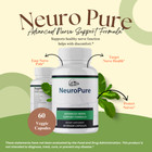 Neuro Pure Advanced Nerve Support Formula - 2 Pack Enhanced Brain Optimization 