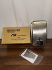 Asi 0347 Commercial Liquid Soap Dispenser Surface Mounted Stainless Steel 40 Oz