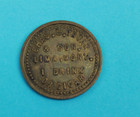 Lima Montana Chas  S  Truax Antique Saloon Drink Pictorial Trade Token Mont  Mt