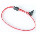 Startech Lsata18ra1 18in Latching Sata To Right Angle Sata Serial Ata Cable Red