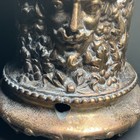 Lamp Parts Vintage Antique Rare Green Man Brass   Face   Victorian Gothic