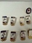 Vintage Sponsor Labatt Beer Pins Complete Set Of 22 1984 Los Angeles Olympic Pin