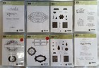 Stampin Up Retired Double Box Cling Mount Stamp Sets Excellent Condition
