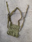 Original Chinese Pla Army Vintage 1970s Canvas Grenade Pouch Shoulder Rucksack