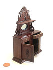 Overstock Sale Bespaq Dollhouse Miniature Fancy Cabinet   Hutch   1023 Nwn