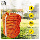 1 2 Inch Double Braid Polyester Arborist Rigging Rope 100 Ft High Strength Rope