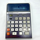 Vintage Casio 121-mr Electronic Calculator W  Case   Manual - Works Great  Japan