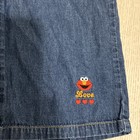 Sesame Street Vintage Elmo Jeans Girls Love Size 6 -7 Years 150 Cm Y2k 2003