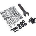 New Yeah Racing 120mm Desert Lizard Two Stage Internal Shock Pair Blk Crawler