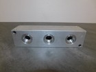 Lynch Fluid Controls Header 3 Stations Aluminum Ha200sf09003sdu