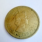 1960 Hong Kong 1 One Dollar - Elizabeth Ii Copper Nickel World Coin - L11