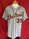 Rare Detroit Tigers Majestic Mlb Baseball Jersey Game Worn Xl Hill  39