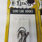 Lot Of Lindy Sure-lok Hooks Vintage - 4 Packs Of 5 Hooks 3 0
