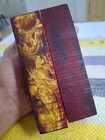 Bakelite Amber Veined 2 Bloc 535 Grams  Suitable For Rosary Making