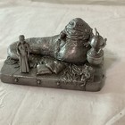 Rawcliffe Star Wars Jabba The Hutt W  Slave Leia Pewter Miniature Vtg Usa