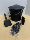 Ash Bucket With Lid And Shovel 2 6 Gallon Coal Bucket For Fireplace Fire Pit