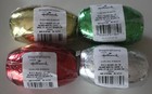 Hallmark Inspirations  4-pack  Curling Ribbons - Gold  Red Silver Green - 200 Ft