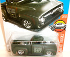 2017 Hot Wheels 1 64 Hw Hot Trucks 2 10 Matte Green Custom  56 Ford Truck