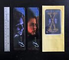 The X-files Fight The Future 1998 Collectible 2 Bookmark Set   1997 Phone Card