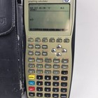 Hp 49g  Hewlett Packard Graphing Calculator With Case- Tested  Vintage 