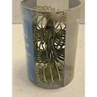 3 Vintage Mid Century Modern Atomic Metal Wire Spring Candles Mail Holders