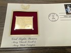 2009 Mary Church Terrell White Ovington Civil Rights Replica Golden Cover Stamp