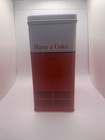Coca-cola Pressed Tin Embossed Soda Machine Box
