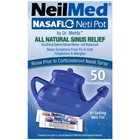 Neilmed Nasaflo Neti Pot 50 Count  packaging May Vary 