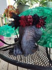 Gothic Handmade Flower Tiara