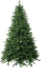7 Ft Artificial Christmas Tree With 1971 Pe pvc Mixed Branch Tips  Unlit Hing   