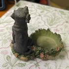 Vintage Chocolate Lab Figurine