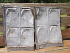 8 Rustic Antique Galvanized Tin Metal Ceiling Tiles-architectural Salvage 19x13