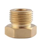 Ls Oil Pressure Sensor Adapter Brass Metric 16 X 1 5 Male To 1 8 Npt Female
