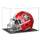 Football Helmet Display Case Full Size Acrylic Baseball Hat Display Case Uv Prot