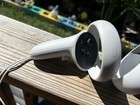 Oculus Quest 2 Vr Headset White W  Touch Controllers   Case  read Description 