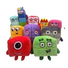 10pcs Cartoon Number Plush Toy Set Educational Stuffed Dolls Kids