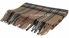 Handmade 70 x11  Classic Tartan Plaids 100  2-ply Cashmere Scarf Muffler  Beige