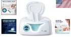 Elegant Baby Wipe Warmer   Dispenser With Night Light  White - 10 5x7 5x5