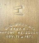C g Bush   Co  Providence Ri Kaleidoscope Patent Reissued Nov 11 1873 Stand