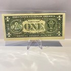 Mis Cut Error Note  1 Dollar Bill Off Center Series 2009   Us Paper Currency