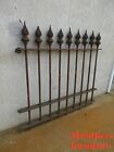 Antique Victorian Gate Garden Fence Architectural Salvage Door Flame Finial  7