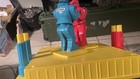 1966 Vintage Marx Rock em Sock em Robots  fighting  Boxing Game  Original