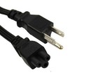 Lot Of 100pcs 4 Ft Pc 3-prong Mickey Mouse Ac Power Cord For Laptop  Printers
