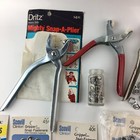 Dritz Grippers Plier Kit Scovill Snap Fasteners   Misc Accessories Lot And More