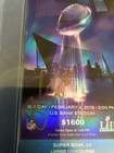 Zach Ertz Eagles Autographed 2018 Super Bowl 52 Lii Full Ticket  Psa Authentic
