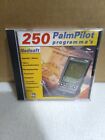 250 Palm Pilot Programs Pc Cd-rom Jewel Case New Cib Vintage Rare Not Big Box 