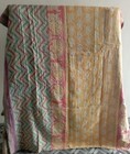 Wholesale Lot Of Indian Vintage Kantha Quilt Handmade Throw Reversible Blanket